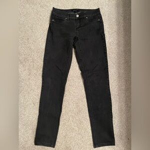 White House Black Market Black/Charcoal Skinny Jeans - size XS (size 2/4 fit)